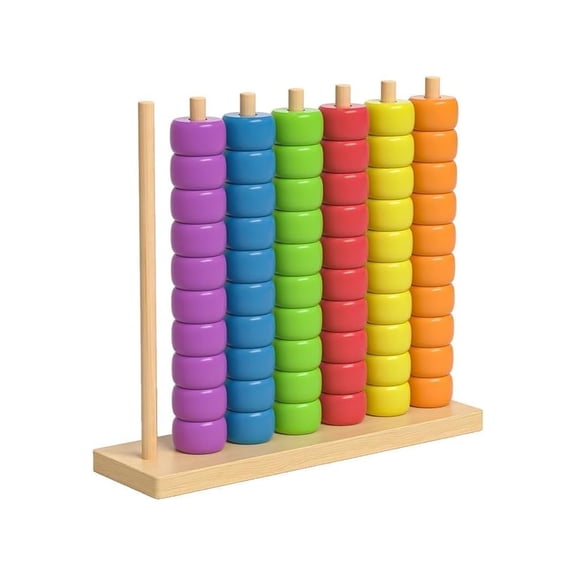 BESTSKY Color Match Challenge Game - Stacking Puzzle for Family & Adults with 60+ Logic Challenges, Speed & Strategy Game for Game Night Gatherings
