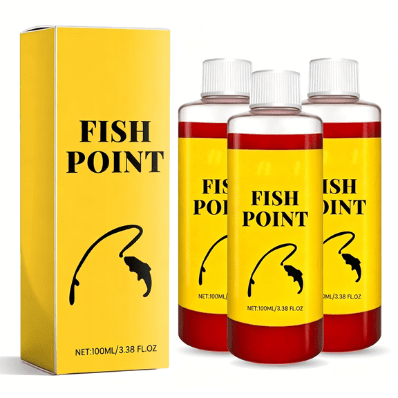 BESTSKY Concentrated Fish Attractant Liquid, Fast-Acting Red Worm Formula Scent Bait Additive for Freshwater, Highly Effective Lure Enhancer for Lakes and Rivers