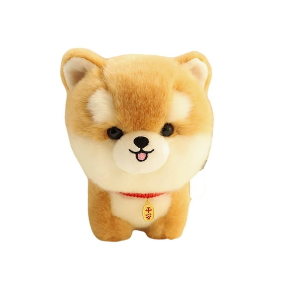 BESTSKY Corgi Gifts,20cm Realistic Dog Corgi Stuffed Animal,Warm Hug Detailed Craftsmanship Puppy Stuffed Animal,Style5