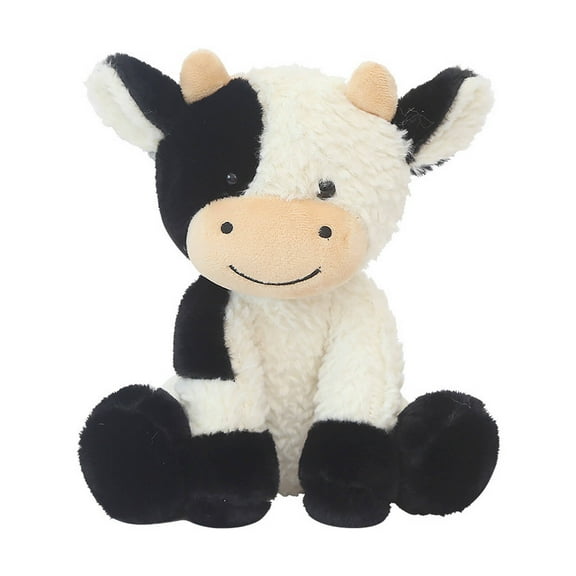 BESTSKY Cow Stuffed Animal,23cm Adorable Cow Cow Plush,Cozy Filling Loved By Kids Cow Toys,Style1