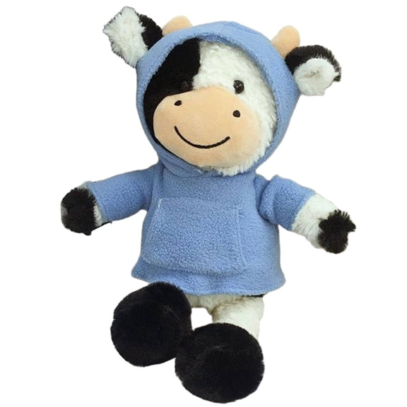 BESTSKY Cow Stuffed Animal Plush Toy, Soft Cuddly Cow Plush with Big Friendly Eyes, Cute Barnyard Animal for Kids Bedtime Comfort, Home Decor, Valentine's Day Birthday Gift, Style8
