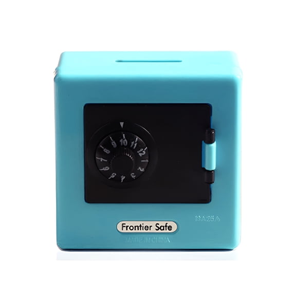 BESTSKY Creative Kids Safe Deposit Box Shaped Piggy Bank Toy,Kids Piggy Bank Xmas New Year Funny Plastic Safe Piggy Bank Toy for Children,3.54" X 3.15" X 3.54"