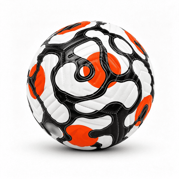 BESTSKY Custom Soccer Ball Size 5, Personalized Team Logo Football | American leather surface, reinforced stitching, inner bladder, for youth/teens/adults, schools, clubs, tournaments, gifts