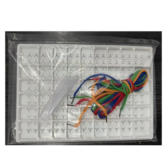 BESTSKY DIY Magic Threading Board for Kids,Funny DIY Magic Threading Board for Kids Toy,DIY Magic Threading Board for Kids 2-8 Year,Arts DIY Magic Threading Board for Kids