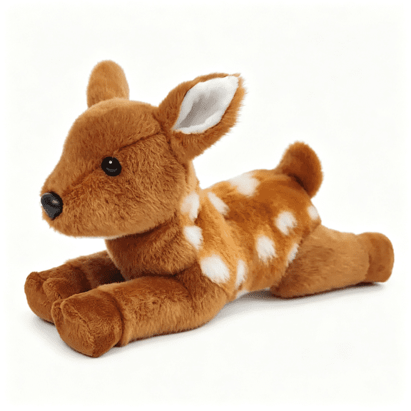 BESTSKY Deer Stuffed Animal Cute Deer Plush 8" Realistic Small Deer Plushie Toy Gifts for Kids Boys Girls Baby Deer Stuffed Animal (Deer)