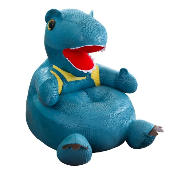 BESTSKY Dinosaur Sofa Bed for Kids Comfortable Smooth Children Sofa Children Sofa Seat Soft Cloth Case Removable Washable Cartoon Dinosaur Sofa Plush Chair