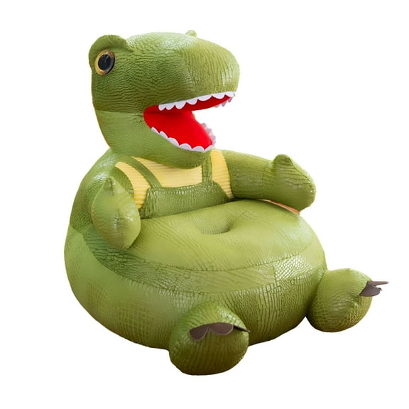 BESTSKY Dinosaur Sofa Bed for Kids Comfortable Smooth Children Sofa Children Sofa Seat Soft Cloth Case Removable Washable Cartoon Dinosaur Sofa Plush Chair