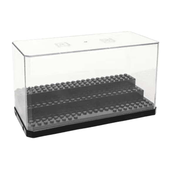 BESTSKY Display Case Improve Coordination Display Case for Lego Intricate Blocks Minifigure Display Case for Lego Break Limits