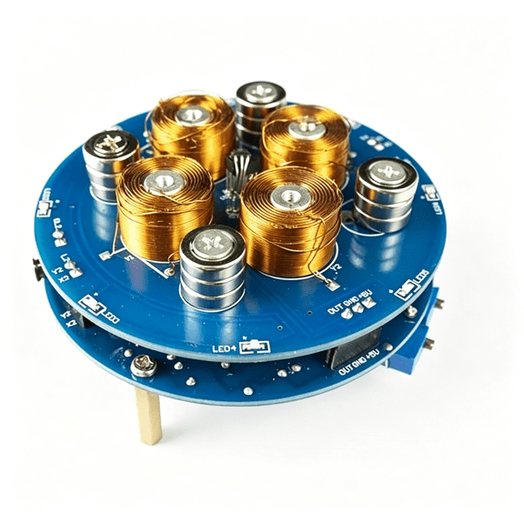 BESTSKY Diy Magnetic Levitation Science Experiment Kit,Circuit Board Soldering Project,Physics Electromagnetism Learning Set for Adults & Teens 14+ Magnetic Levitation Kit
