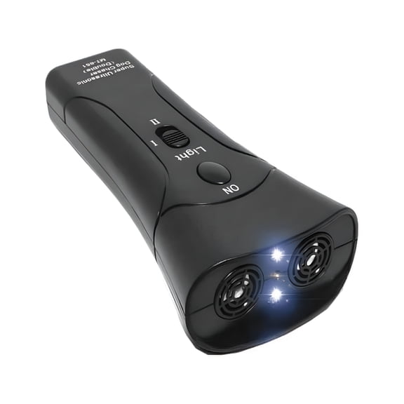 BESTSKY Dog Barking Control Devices Outdoor LED Flashlight Double Head Dog Training Device