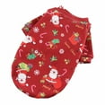 thumbnail image 1 of BESTSKY Dog Clothes,Stylish and Eye-Catching Dog T Shirt,Dual-Color Options Puppy Coat,Red,XS, 1 of 6