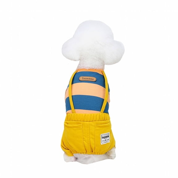 GASTROPOD Dog Clothes for Small Dogs,Multiple Colors Puppy Clothes,Easy to Clean Dog Shirt,Orange,S