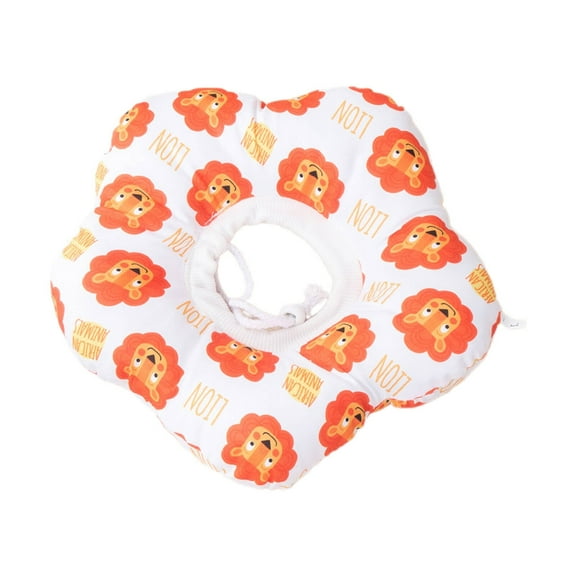 BESTSKY Dog Cone, Snug Cushioned Dog Cone Collar, Flexible Supple Cat Cone Collar Soft,Red,S