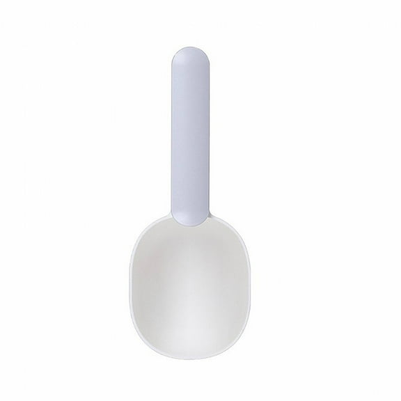 BESTSKY Dog Food Scoop,Easy to Clean Pet Food Scoop,Durable Material Feed Scooper,White Gray