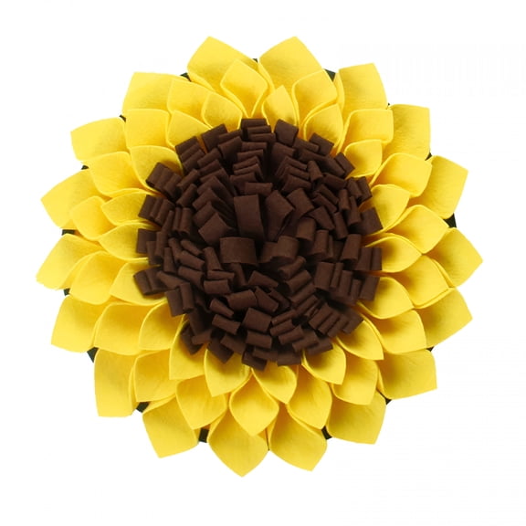 BESTSKY Dog Interactive Toys Upgraded Sunflower Snuffle Mat 15 Toys for Dogs Enrichment Toys