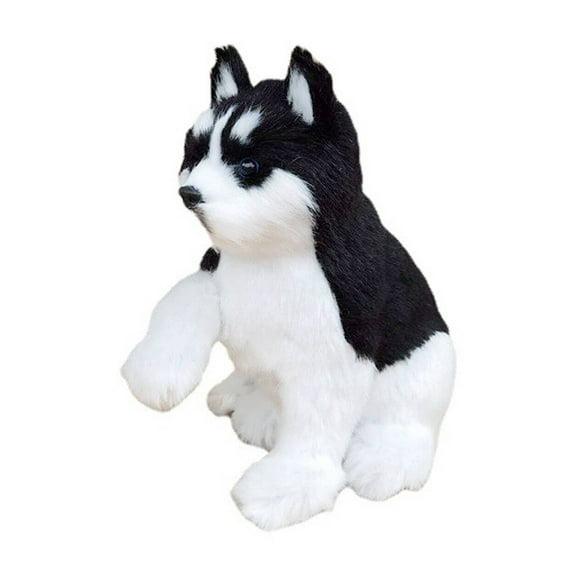 BESTSKY Dog Plush,Realistic Husky Toy Stuffed Animal Dog,Interactive Design Soft Texture Dog Stuffed Animals,Style1