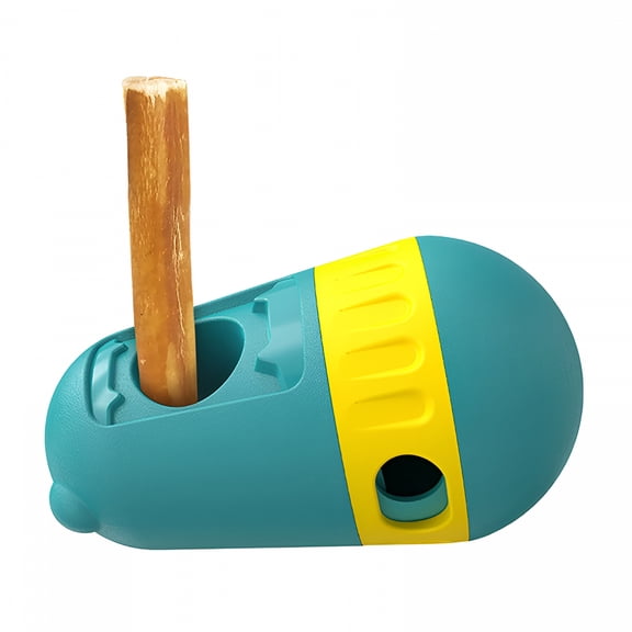 BESTSKY Dog Puzzle Feeder Dog Treat Dispensing Toy with Anti-Choking Bully Sticks Holder Interactive Puppy Slow Feeder for Small Medium Large Dogs