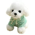 thumbnail image 1 of BESTSKY Dog Stuffed Animal,Lively Teddy Bear Puppy Stuffed Animal,Soft and Huggable Dog Plush,Green,20cm, 1 of 6