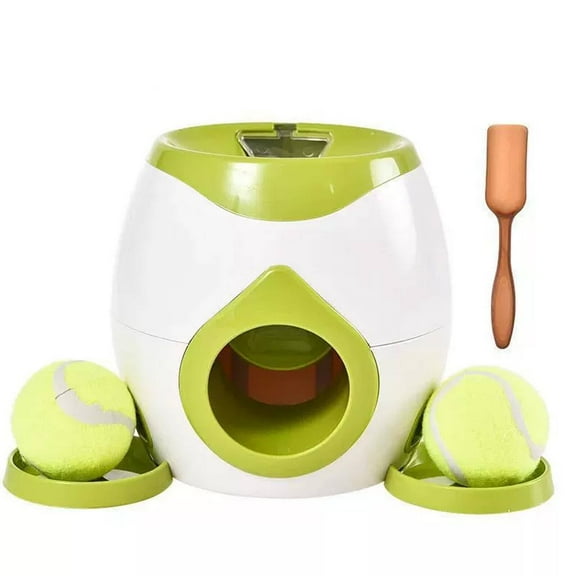 BESTSKY Dog Toys,Safe Chew Tpr Dog Interactive Toys,Bouncy Fun Design Tennis Balls for Dogs,Green