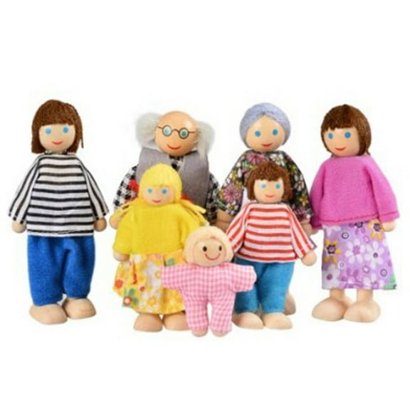 BESTSKY Dollhouse People Fits Various Dollhouses Dollhouse Furniture Adds Fun to Life Doll Dollhouse Family People