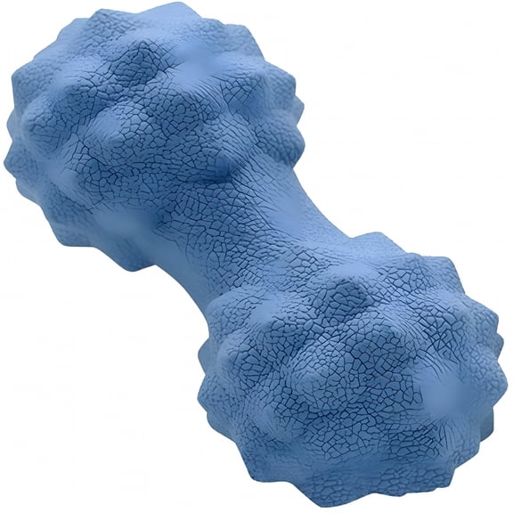 BESTSKY Double Lacrosse Ball Massage-Deep Tissue Peanut Massage Roller Tool Trigger Point Therapy for Hips,Back,Spine,Legs,Shoulder,Neck and Self Myofascial Release (Blue)