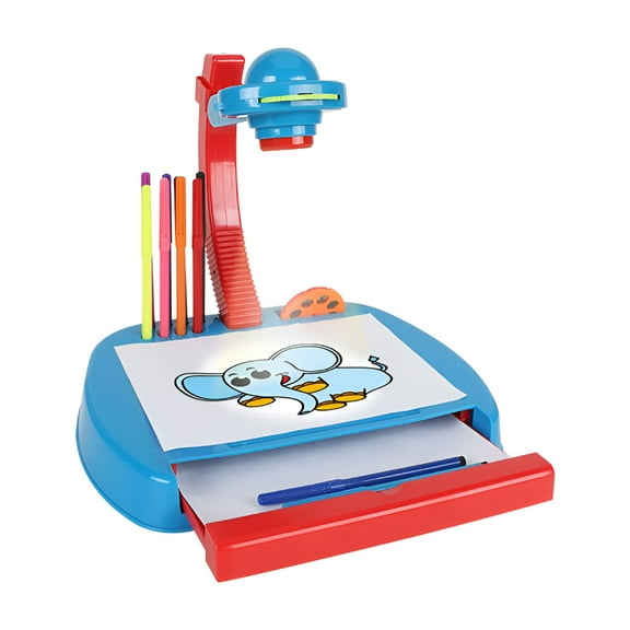 BESTSKY Drawing Projector Table for Kids,Trace and Paint Drawing Board with Light&Music,Smart Projector Sketcher Desk,Preschool Learning Kids Toys for Ages 5-7,4 Year Old Girl Birthday Gifts