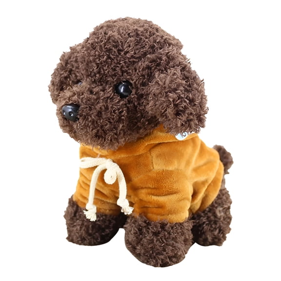 BESTSKY Dressing Poodle Plush Toys for Kids,Stuffed Soft Puppy Adorable Gifts