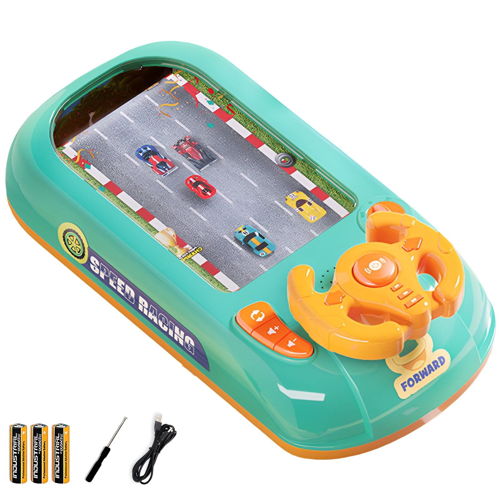 BESTSKY Driving Simulator,Vehicle Gaps Interactive Steering Wheel for ...