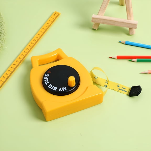 BESTSKY Educational Kids Tape Measure Inch Centimeter Toy 5.91"X4.72"X0.79"