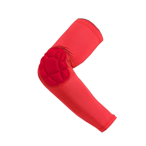 BESTSKY Elbow Brace,Flexible Supportive Tennis Elbow Strap,Silicone Grip Tennis Elbow Relief for Active Lifestyles,Red,XL