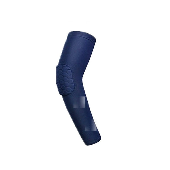 BESTSKY Elbow Brace,Shock Absorbing Tennis Elbow Strap,Secure Anti-Slip Tennis Elbow Relief,Soft Comfortable Elbow Support for Active Use,Dark Blue,L