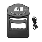 BESTSKY Electric Grip Strength Tester 396Lbs/180Kg LED Display Hand Grip Dynamometer Adjustable Gripper Measurement Meter Digital Grip Power Strengthener Exerciser