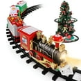 thumbnail image 1 of BESTSKY Electric Train Set Kid Toy Xmas Steam Train Kit Tree Surround Track Battery Operated, 1 of 7