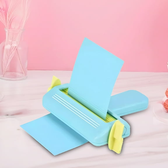 BESTSKY Embossing Machine, Embosser Corrugated Manual Supplies, Crafts Photo Decor, Paper Cards DIY Decorative Portable for Card Making, Kids Children