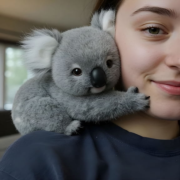 BESTSKY Emotional Healing on Demand, Koala Bear Plush, Ultra-Soft AI Plush, Lifelike Companion for Stress Relief, Realistic Koala Emotional Companion Healing Hugs (1 Pcs)