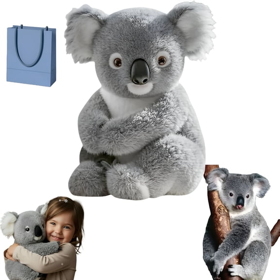 BESTSKY Emotional Healing On Demand,Ultra-Soft Koala Plush Mimics Natural Movements for Realistic Comfort,Offers Endless Snuggles