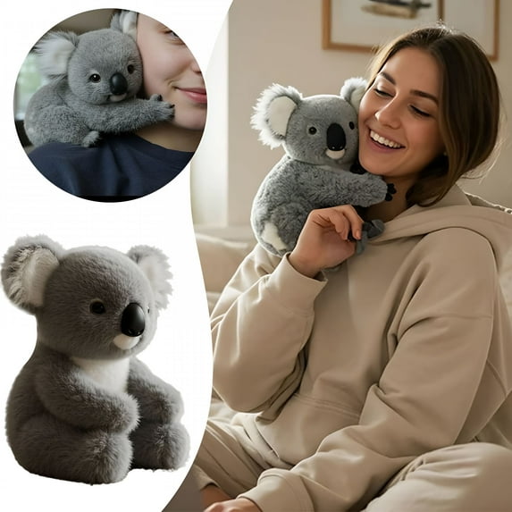 BESTSKY Emotional Healing Plush for Emotional Support, Mimics Natural Movements for Realistic Comfort, Cuddly Stuffed Animal Mimics Natural Movements Like A Real Koala