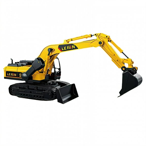 BESTSKY Excavator Toy,Clever Design Cars Toys,Realistic Operation Toys for Boys 4-6,Excavator