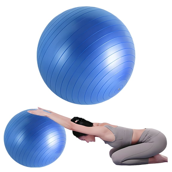 BESTSKY Exercise Ball,21.65in Pregnancy Ball,Anti-Slip Exercise Balls,Blue