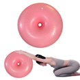 thumbnail image 1 of BESTSKY Exercise Ball,23.6"*23.6"*9.8" Balance Ball,Anti-Slip Exercise Balls,Pink, 1 of 7