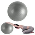 thumbnail image 1 of BESTSKY Exercise Ball,29.53in Pregnancy Ball,Anti-Slip Birth Ball,Gray, 1 of 7