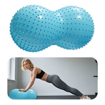 BESTSKY Exercise Ball,35.4"*17.7"*17.7" Birthing Ball,Anti-Slip Workout Ball,Blue