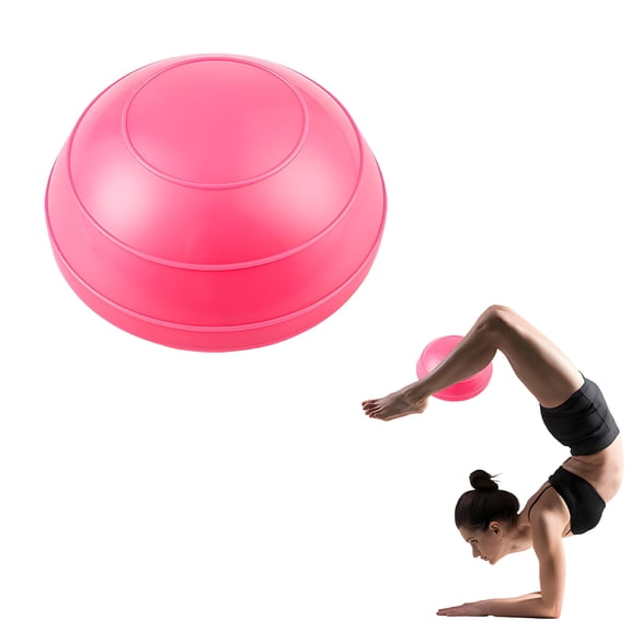BESTSKY Exercise Ball,6.3"*6.3"*3.15" Exercise Balls,Anti-Slip Texture Pilates Ball,Pink