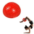 thumbnail image 1 of BESTSKY Exercise Ball,6.3"*6.3"*3.15" Pilates Ball,Anti-Slip Birth Ball,Red, 1 of 7