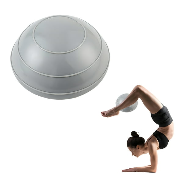BESTSKY Exercise Ball,6.3"*6.3"*3.15" Stability Ball,Anti-Slip Texture Birthing Ball,Gray