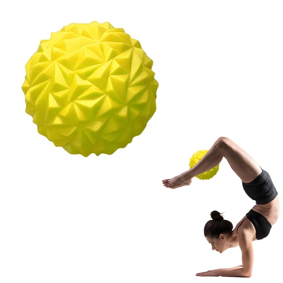 BESTSKY Exercise Ball,6.3*6.3*3.15in Pregnancy Ball,Anti-Slip Balance Ball,Yellow