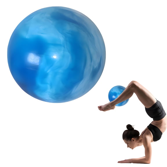 BESTSKY Exercise Ball,9.84in Workout Ball,Anti-Slip Stability Ball,Blue