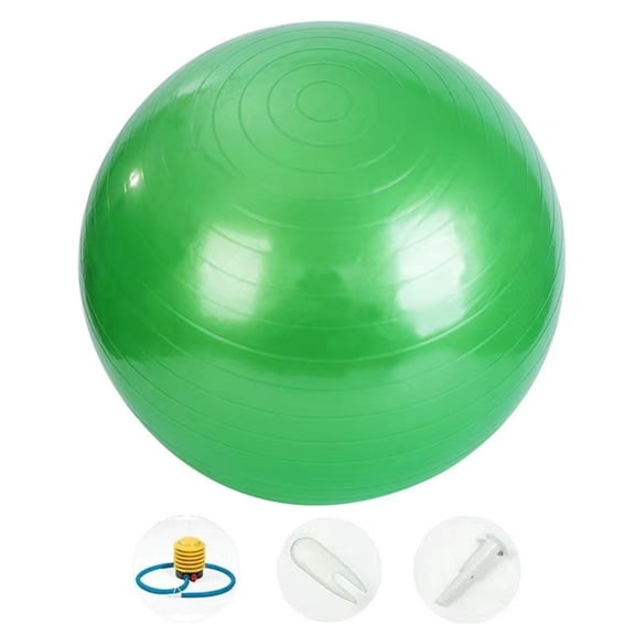 BESTSKY Extra Thick Yoga Ball Exercise Ball,5 Sizes Gym Ball,Heavy Duty Ball Chair for Balance,Stability,Pregnancy,Quick Pump Included.