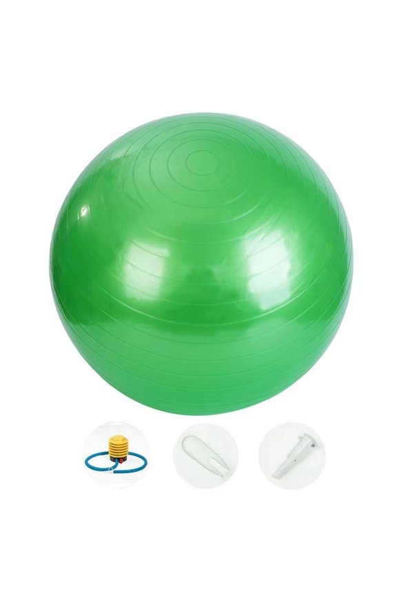 Extra Thick Yoga Ball Exercise Ball,5 Sizes Gym Ball,Heavy Duty Ball Chair for Balance,Stability,Pregnancy,Quick Pump Included.