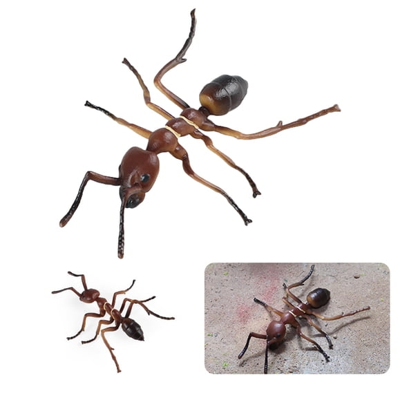BESTSKY Fake Bugs, Realistic Simulated Ant Plastic Models, Hard Plastic Insect Toys for Halloween Pranks, Party Decorations, Science Education, and Home Display